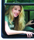 Image of Monique Scuderi in her RV