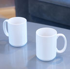 Image of a pair of coffee cups