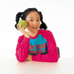 Image Child with Apple 