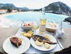 Image of nicely made up mediterranean food