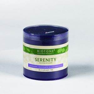 Essential Oil Pillar Candle - Serenity