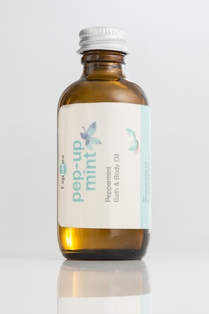 Pep-Up Mint 2oz Bath & Body Oil 1 Pep-Up Mint 2oz Bath & Body Oil
