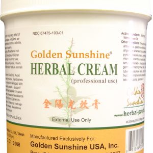 Golden Sunshine® Herbal Cream (Water-Based)