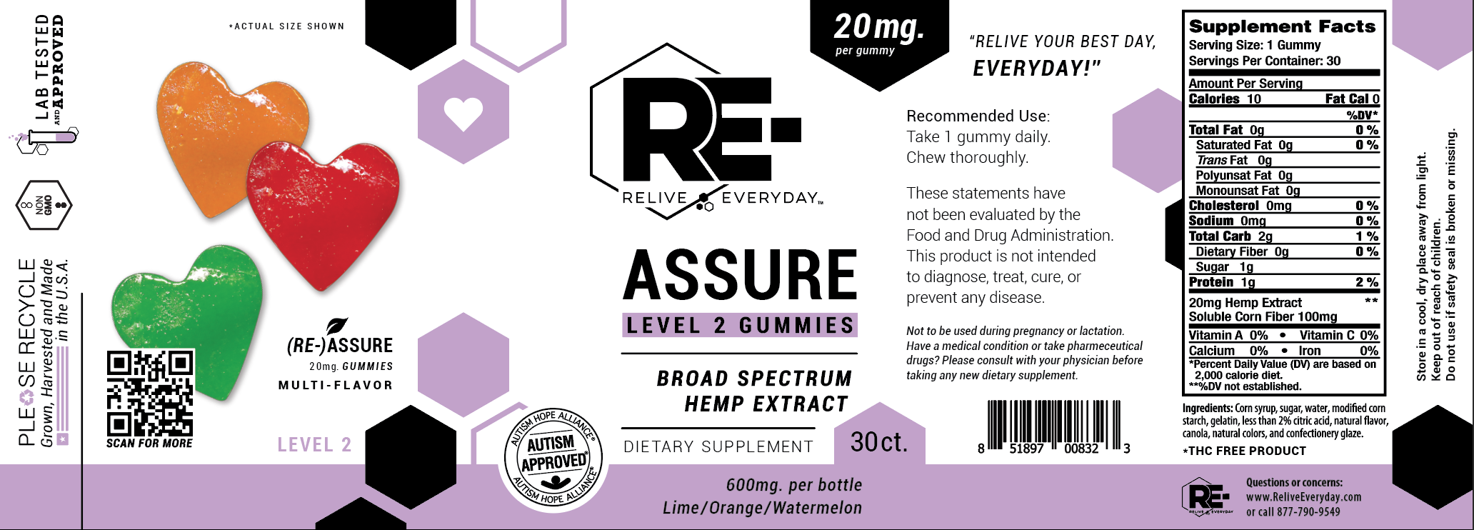 RE-Assure-Various-20mg-30ct-Label