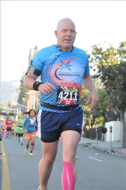 David Otto - Hollywood Half Marathon - massage research