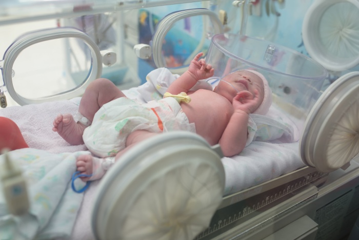 cute newborn baby for infant massage
