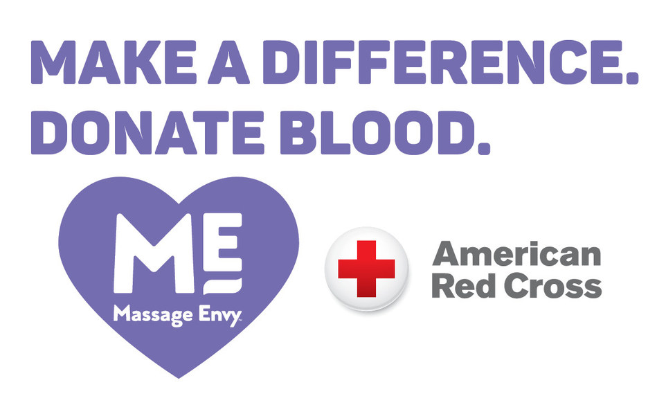 Massage Envy and American Red Cross partnership logo