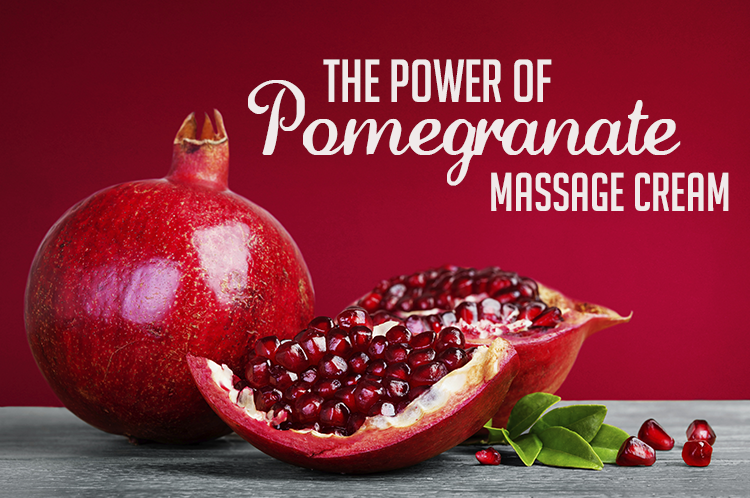 pomegranate massage cream