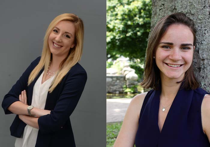 Kelsey Brink and Margot Mangiarotti