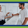 Featured image for an article about how gift certificates can grow massage practices. Image of woman handing a client a gift certificate.