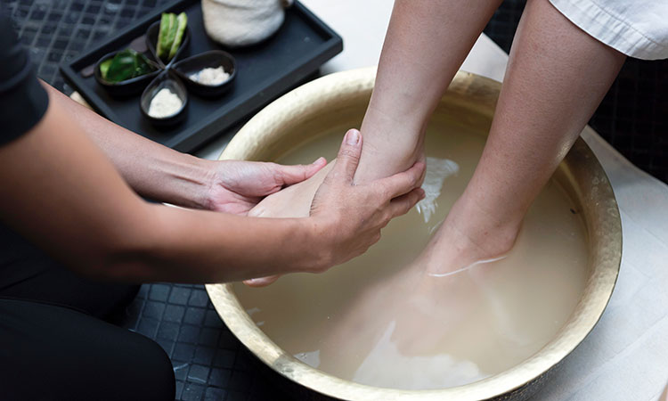 Skilled touch and water treatments are among the most ancient and revered of all healing modalities. From the great Roman baths, Russian saunas and Indian Ayurvedic steams, to Turkish baths, sweat lodges of the Americas and Japanese hot springs, people the world over use hydrotherapy and massage together.