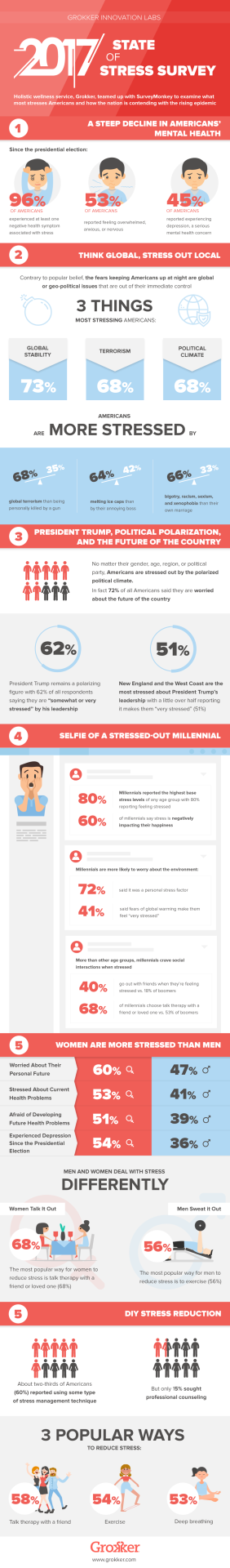 Stress in america infographic