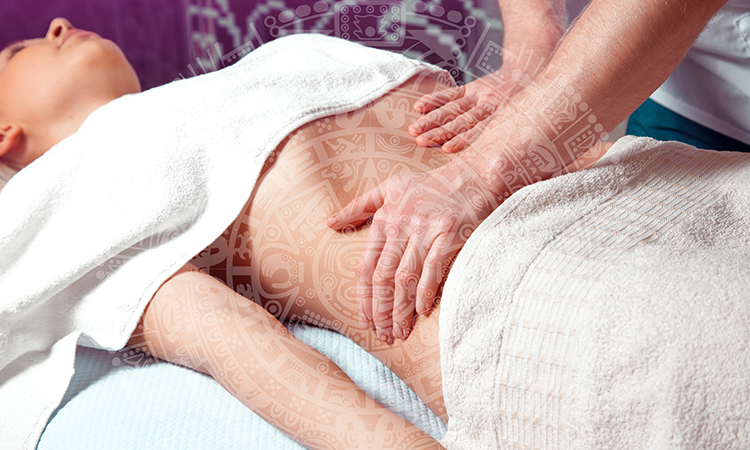 The abdominal fertility massage applications move congested lymph fluid, oxygenate blood, increase immune function and maintain proper nerve flow in pelvic organs.