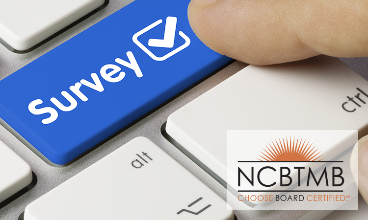 Take the NCBTMB’s Job Task Analysis Survey