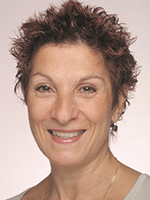 Author Elaine Stillerman's face, smiling.