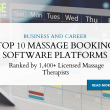 Top 10 Massage Booking Software Platforms