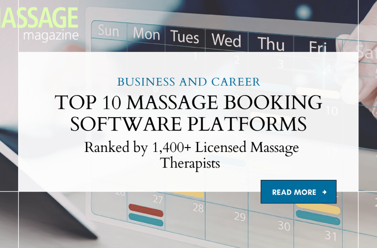 Top 10 Massage Booking Software Platforms