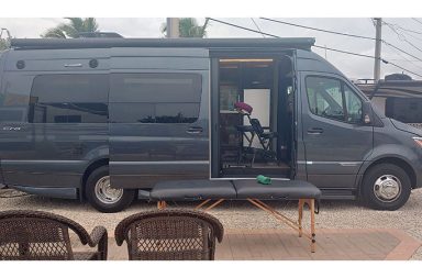 There is a growing interest in van life—or living a mobile lifestyle in an RV or van—and by acquiring and using a campervan to accommodate massage and spa therapies, the possibilities for your practice open up.
