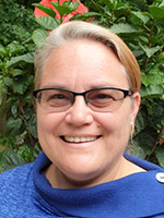 Image of the headshot of author Andrea Winzer