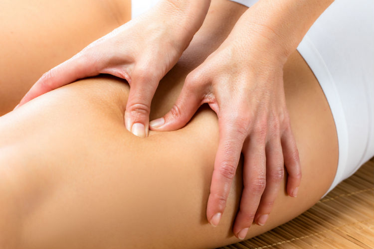 Therapists should aim to bring clients to a place where they are experiencing the right level of massage pressure during the session.
