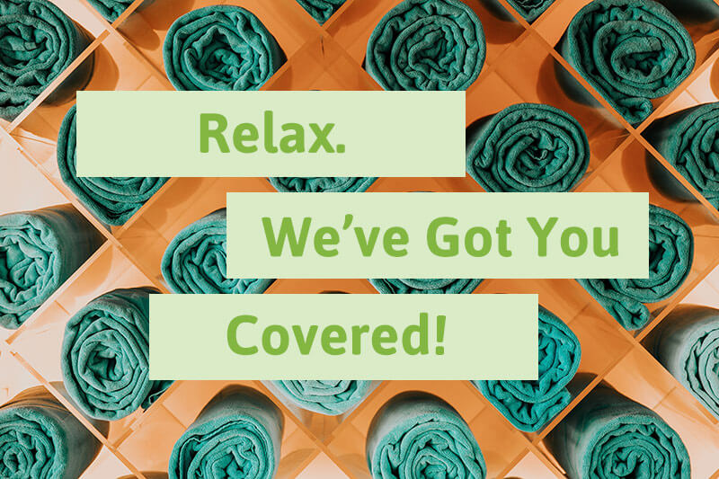 Relax, we've got you covered with our professional massage liability insurance